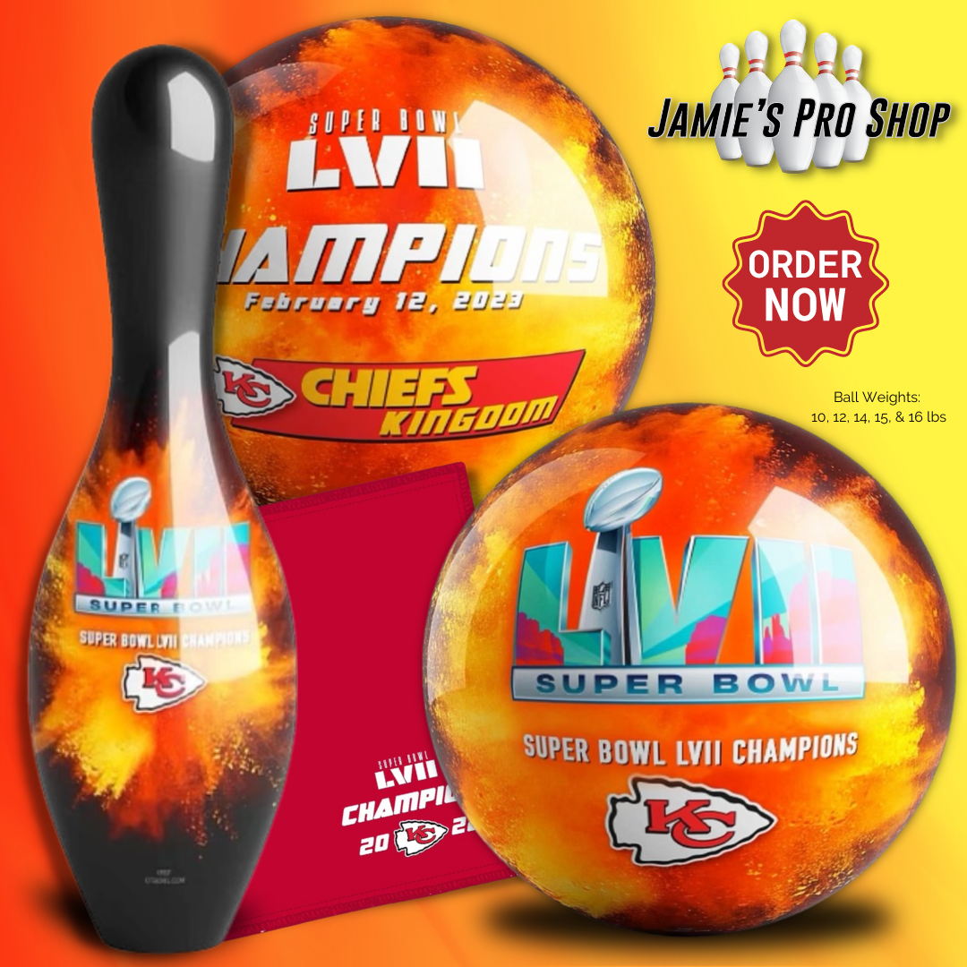 jamies pro shop kc chiefs custom bowling balls