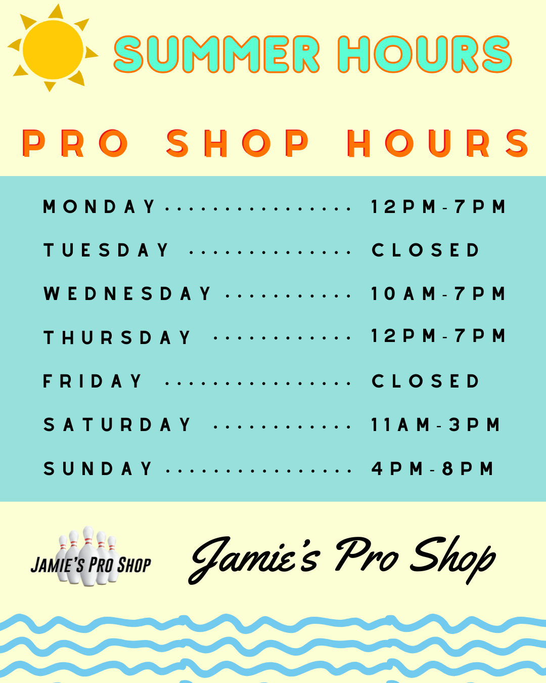 summer hours