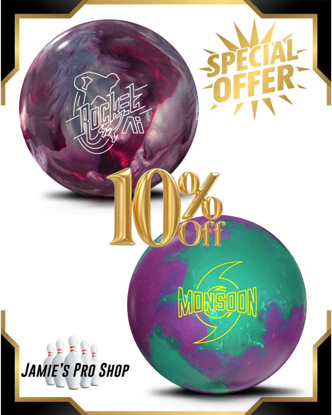 may 10% off monsoon and rocket a.i.