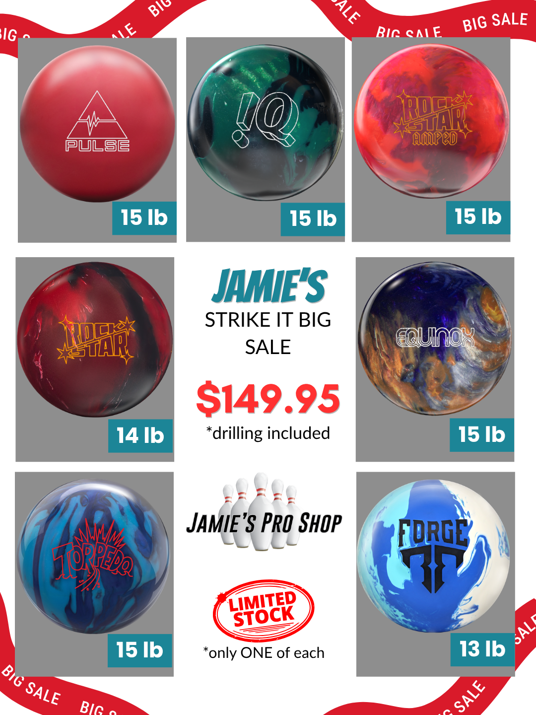 Strike it big sale